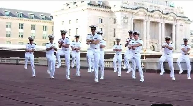 Navy gangnma style