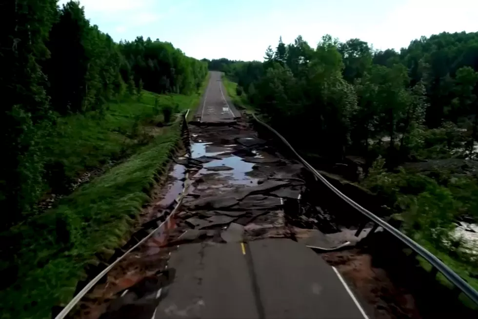 Drone Footage Captures MN Highway 23 Flood Damage [VIDEO]