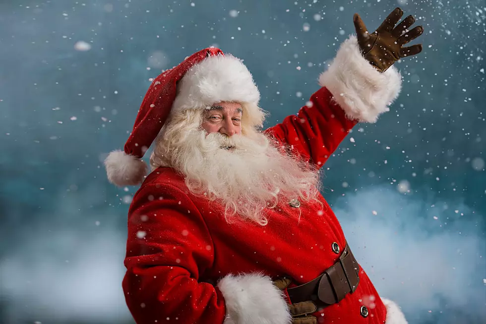 Precious Baby Sleeping on Santa Is What Makes Christmas Great